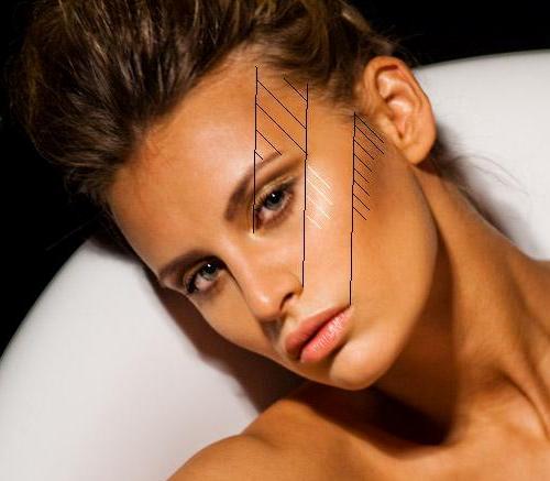   скульптурирование лица