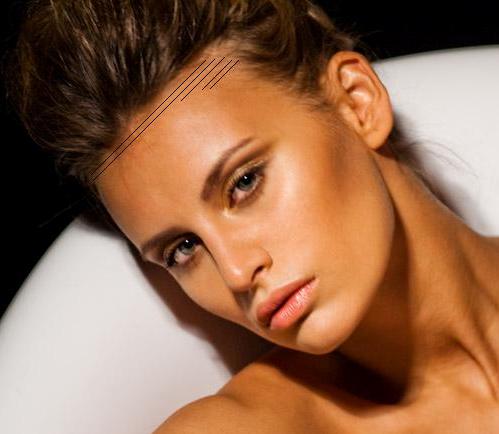  коррекция контуров лица