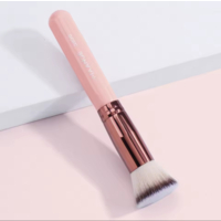 Кисть Flat Top для основы, пудры pink Maange
